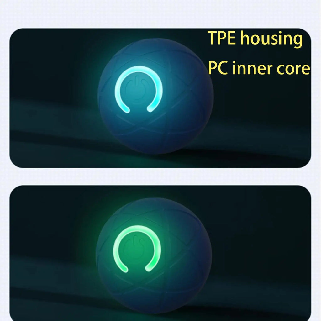 Smart Interactive Pet Toy Ball — USB Rechargeable Moving Ball