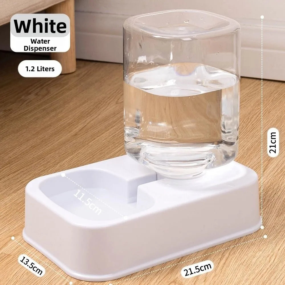 1.5L Automatic Pet Feeder & Water Dispenser Set