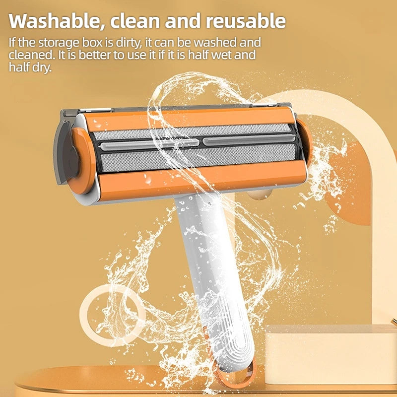 Multifunctional Pet Hair Roller — Portable & Washable Fur Remover
