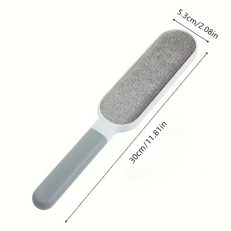 Double-Sided Pet Hair Remover — Reusable for Clothes & Furniture