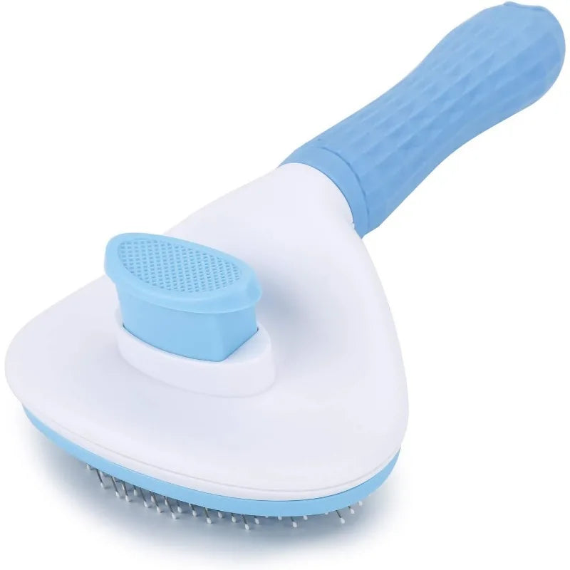 Self-Cleaning Pet Comb & Brush — Grooming Tool for Dogs & Cats