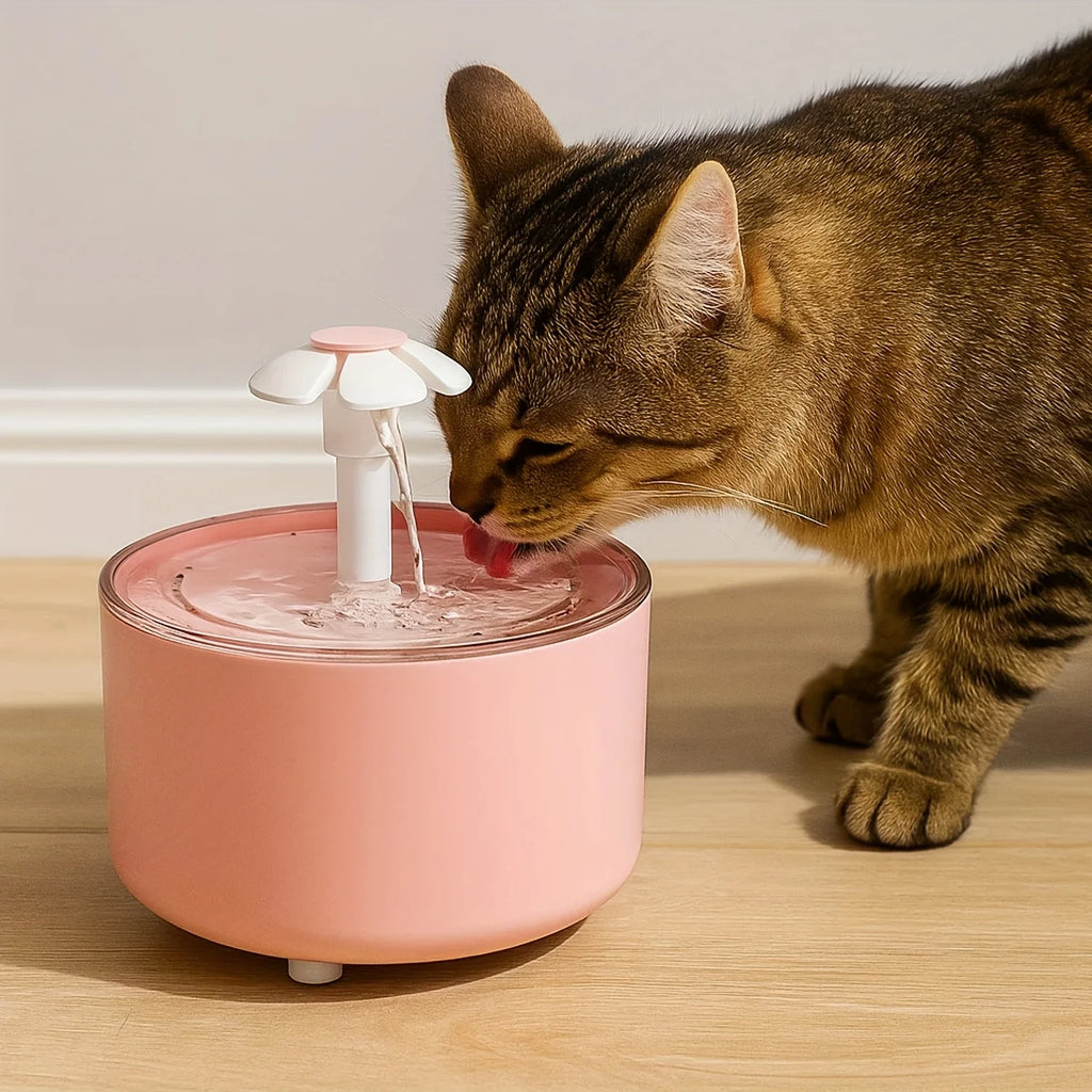 1.5L USB Pet Water Fountain — Silent Circulation