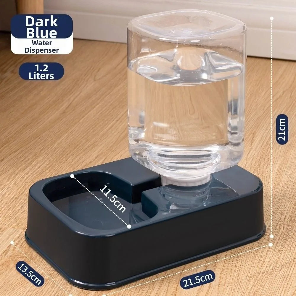 1.5L Automatic Pet Feeder & Water Dispenser Set
