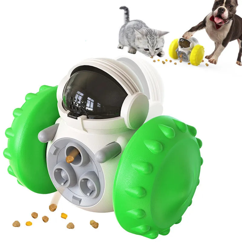 Interactive Dog Treat Toy & Slow Feeder — Puzzle Food Dispenser