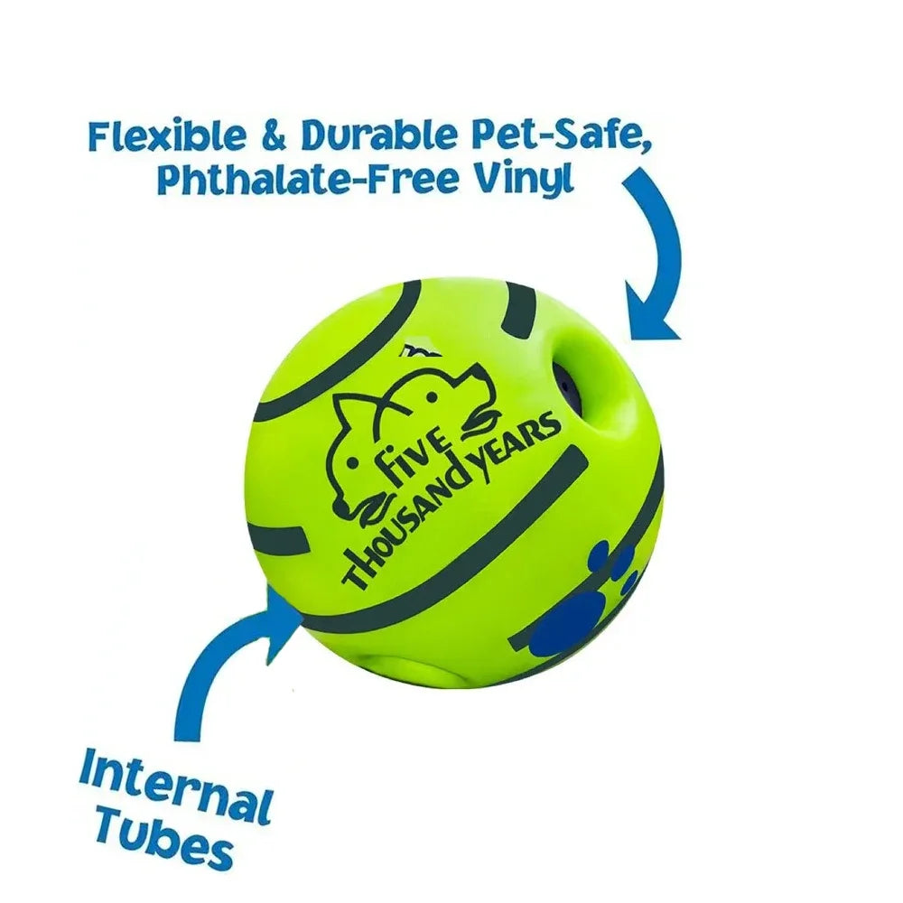 Funny Giggle Ball — IQ Training Toy for Dogs