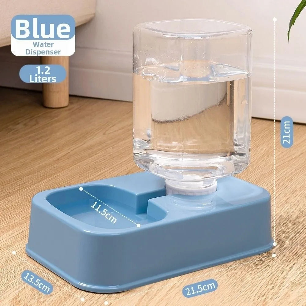 1.5L Automatic Pet Feeder & Water Dispenser Set