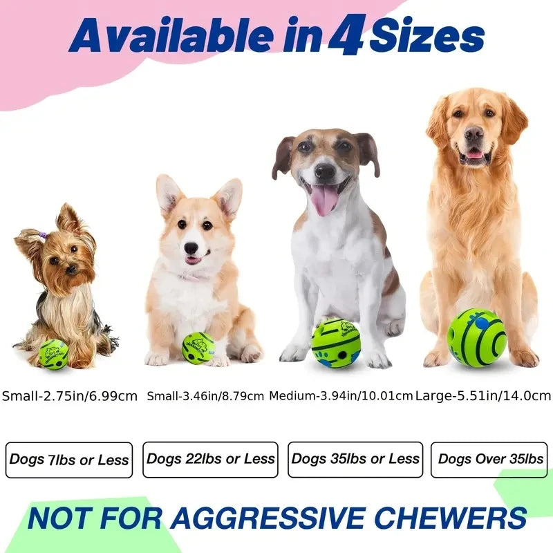 Funny Giggle Ball — IQ Training Toy for Dogs
