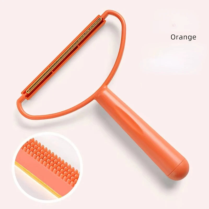Silicone Pet Hair Remover Brush — Double-Sided Fabric Cleaner
