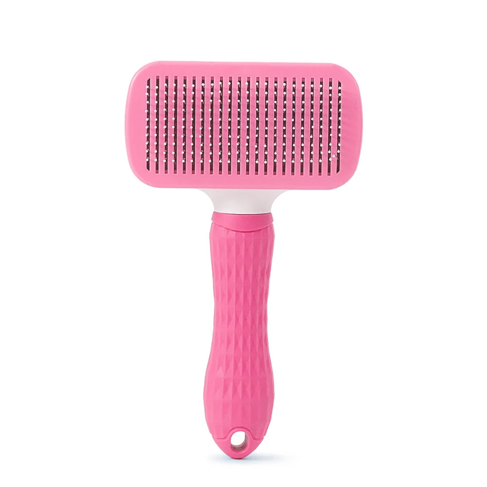 Pet Hair Remover Brush — Gentle Grooming for Dogs, Cats & Puppies