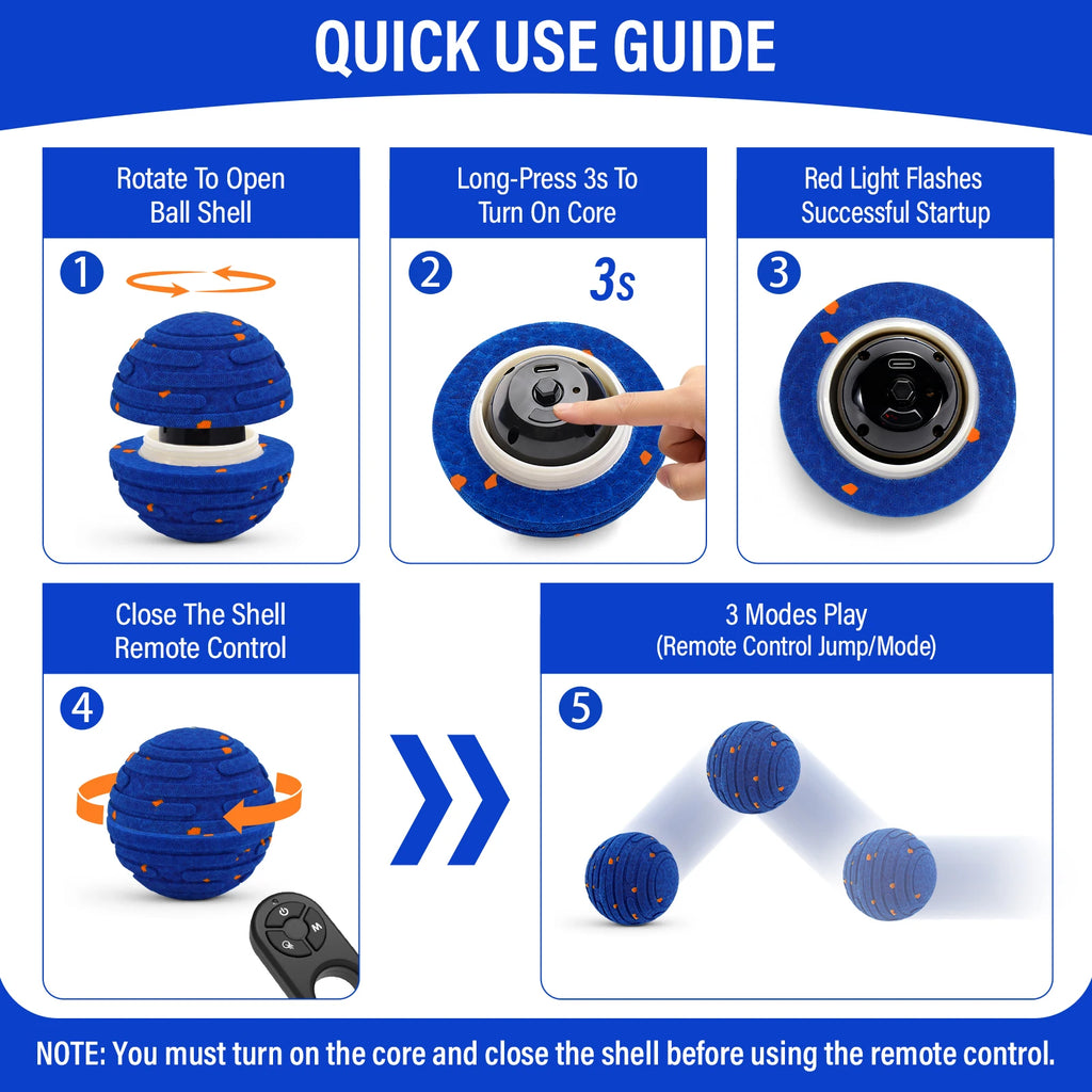 Indestructible Smart Toy Ball — For Aggressive Chewers
