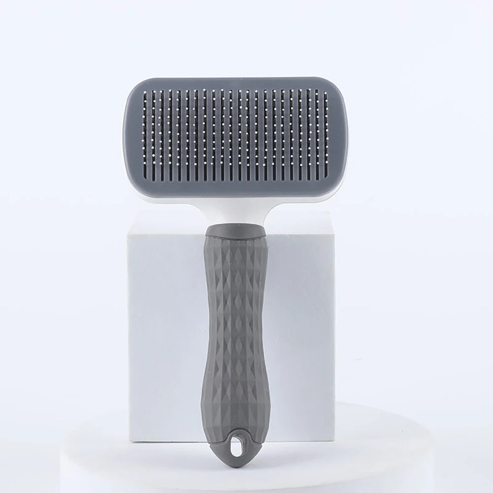 Pet Hair Remover Brush — Gentle Grooming for Dogs, Cats & Puppies