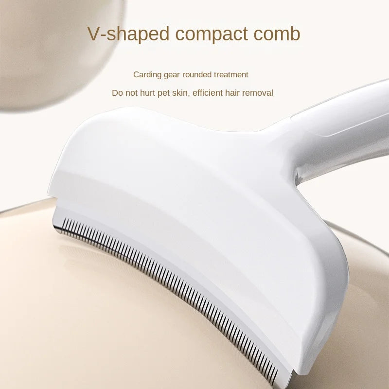 Premium Pet Hair Remover Brush — Deshedding Tool for Dogs & Cats