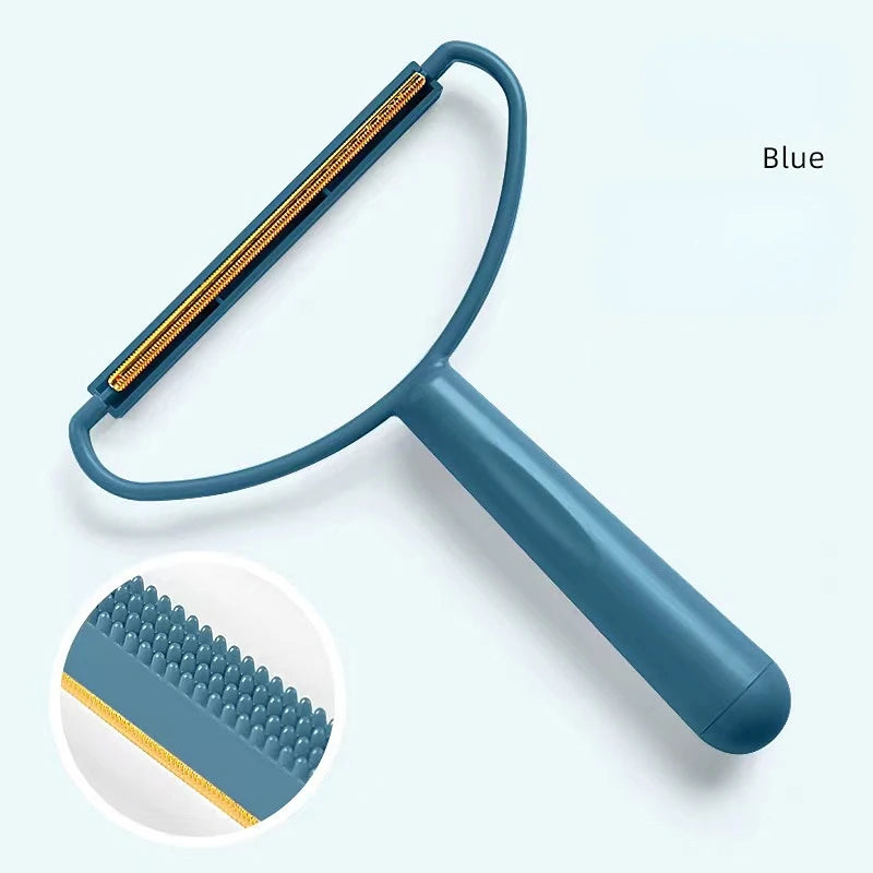 Silicone Pet Hair Remover Brush — Double-Sided Fabric Cleaner