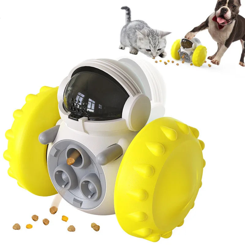Interactive Dog Treat Toy & Slow Feeder — Puzzle Food Dispenser