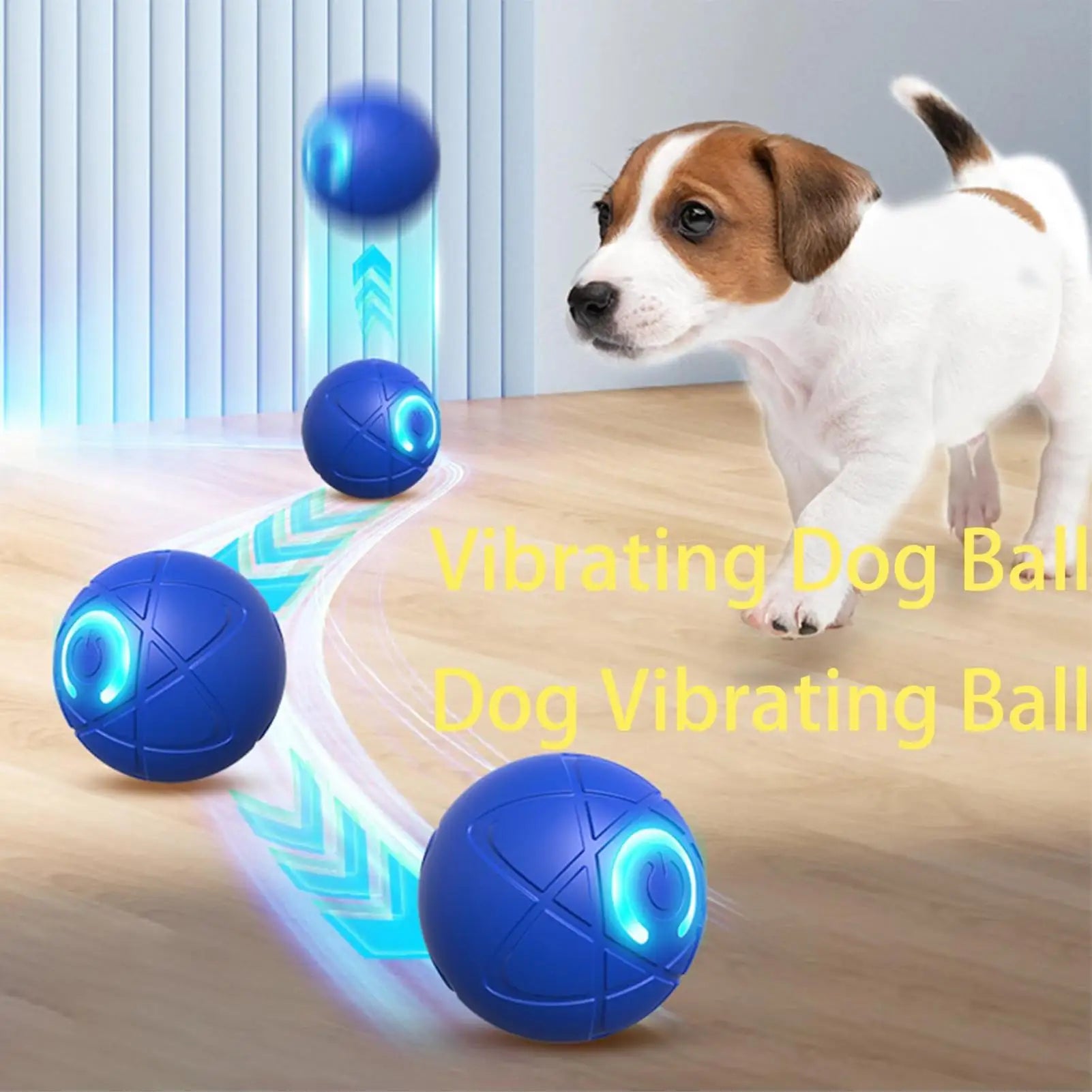 Smart Interactive Pet Toy Ball — USB Rechargeable Moving Ball
