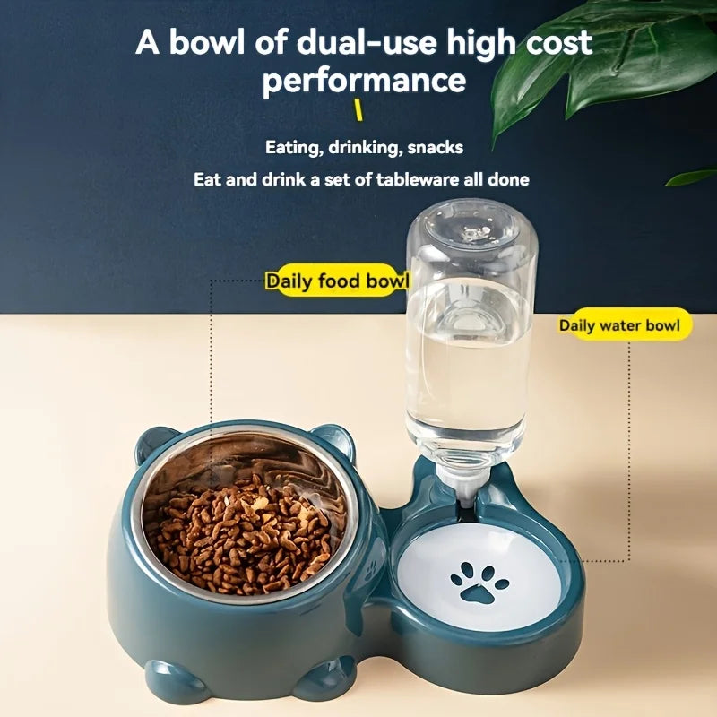 Automatic Pet Feeder & Water Dispenser — Integrated System