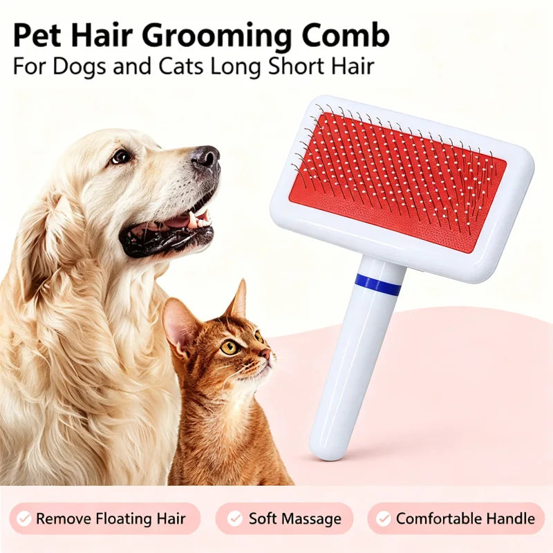 Professional Deshedding Brush for Dogs & Cats