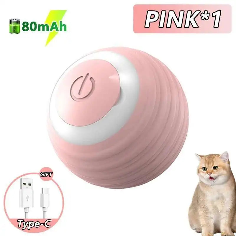 Smart RGB Interactive Toy Ball — USB Rechargeable