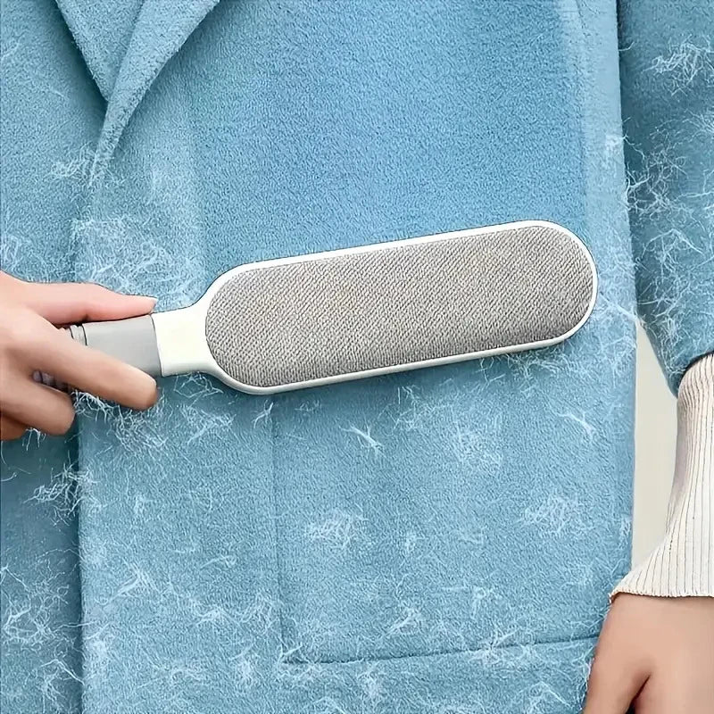 Double-Sided Pet Hair Remover — Reusable for Clothes & Furniture