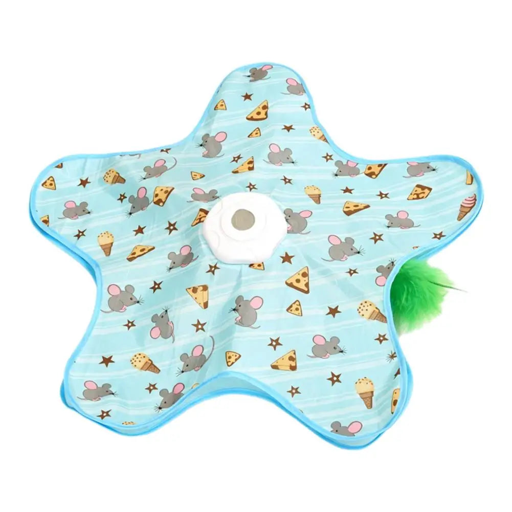 Automatic Rotating Cat Teaser Toy — Silent Motor