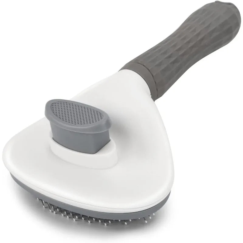 Self-Cleaning Pet Comb & Brush — Grooming Tool for Dogs & Cats