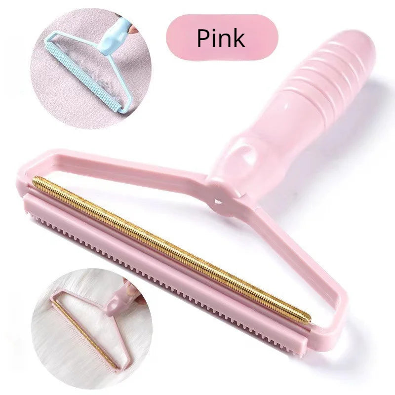 Silicone Pet Hair Remover Brush — Double-Sided Fabric Cleaner