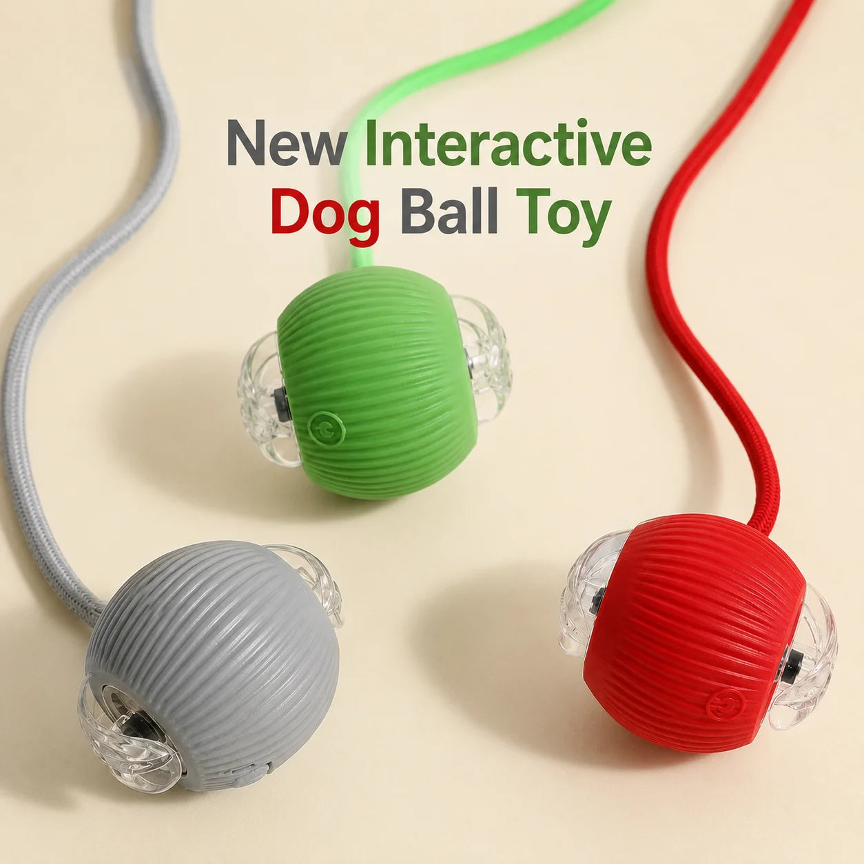 Automatic Rolling Dog Ball — Rechargeable Smart Toy